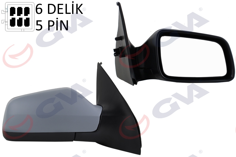 ASTRA G 1998 - 2004 DIŞ DİKİZ AYNASI  ASTARLI KAPAK SOL (ELEKTRİKLİ)