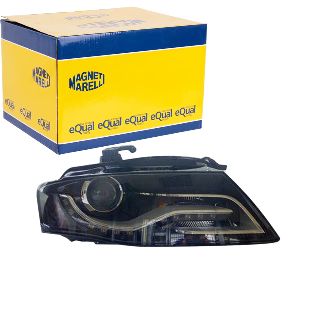AUDİ A4 2008-2012 ÖN SAĞ FAR XENON LED Lİ TİP ORJİNAL M.MARELLİ MARKA