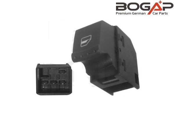 SKODA FABIA 2000-2008 ÖN SAĞ CAM AÇMA DÜĞMESİ TEKLİ TİP