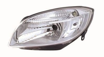 SKODA FABİA - ROMSTAR 2007-2014 FAR LAMABASI SOL TARAF MERCEKSİZ TİP DEPO MARKA
