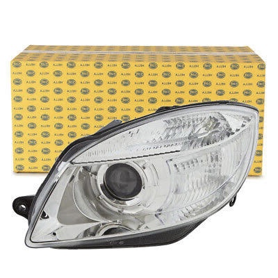 SKODA FABİA 2007-2010 FAR LAMBASI SOL MERCEKLİ ORJİNAL HELLA MARKA