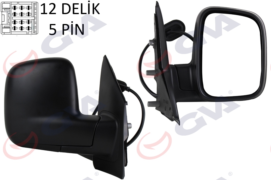 TRANSPORTER T5 2003-2009  AYNA SAĞ TARAF KOMPLE ELEKTRKLİ ISITMALI WİSCO MARKA