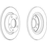 ASTRA H 2004 - 2009 N FREN DSK 280MM 5 BJON (TAKIM)