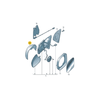 AMAROK 2010 -> AYNA KAPA�I ASTARLI ARKA SOL