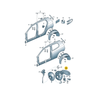 VOLKSWAGEN GOLF 6 2009-2013 DI� BENZ�N DEPO KAPA�I ASTARLI