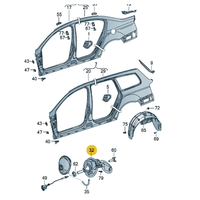 VOLKSWAGEN PASSAT B6 2005-2009 DI� BENZ�N DEPO KAPA�I  ASTRALI�
