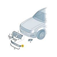 VOLKSWAGEN AMAROK 2012-2016 �N TAMPON ORTA IZGARASI KROMLU