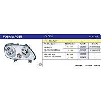 VOLKSWAGEN CADDY 2004-2009 FAR LAMBASI SOL ELEKTR�KL� MOTORLU AYFAR MARKA