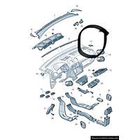VOLKSWAGEN  CADDY 2004-2014 N SA TORBDO HAVALANDIRMA IZGARASI ORJNAL RN