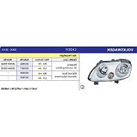 VOLKSWAGEN CADDY 2004-2009  FAR LAMBASI SA� ELEKTR�KL� MOTORLU AYFAR MARKA