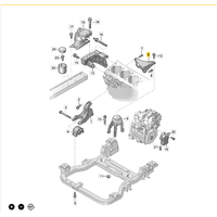 TRANSPORTER T5 2005-2009 MOTOR BA�LANTI AYA�I 1,9TD� AXB AXC MOTORLAR