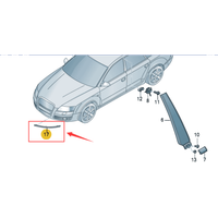 AUD A6 2005-2009 N TAMPON KROM ITASI SOL TARAF