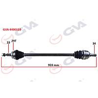 VECTRA B 1996 - 2001 1.8 - 2.0 MOTOR AKS KOMPLE SA TARAF ABS'L (29 D) (959mm)