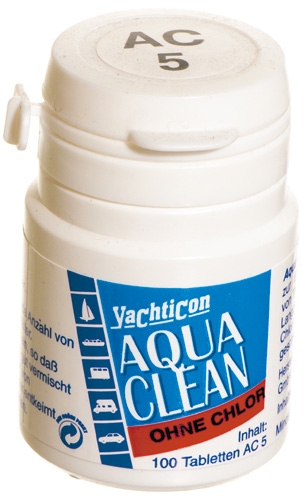 Aqua clean AC 5-no chlorine-100 tablets