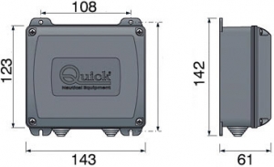 Quick Kablosuz uzaktan kumanda alıcısı
