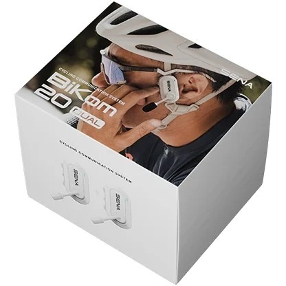 BiKom 20, Outdoor Mesh Communication system Dual Pack, White