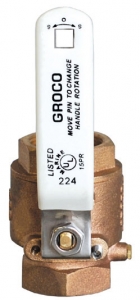 Groco küresel vana Diş (BSPP) 3/8