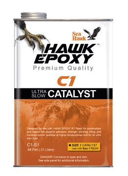 HAWK EPOXY C1-S1 ULTRA YAVAŞ KATALİZÖR 031 LT