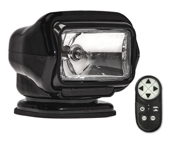 Golight Sytryker ST Kablosuz Projektör, 24V, siyah