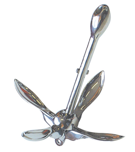 Şemsiye çıpa, paslanmaz çelik 3.2 kg