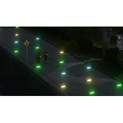 Solar Led Zemin Armatr 10 Adet 12x12 Cm 