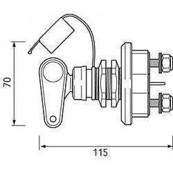 Quick S20C devre kesici. 12/24V. 