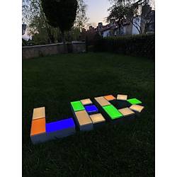 Solar Led Zemin Armatr 10 Adet 12x12 Cm 