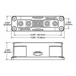 BLUESEA ANL SGORTA BLOU 35-750 Amp 