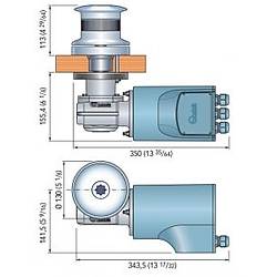 Tumbler Capstan 12V 1000W