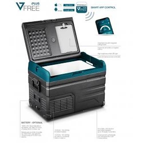 Vitrifrigo Portatif Buzdolab�-Dondurucu. Model VFT60