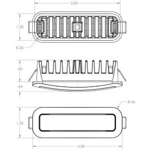 Lumitec Capri3 ledli g�verte ayd�nlatma lambas�