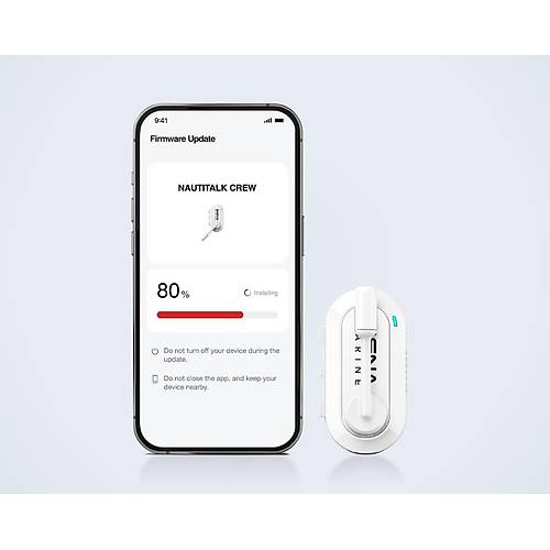 Nautitalk Crew Compact Marine Mesh Communication Single Pack 