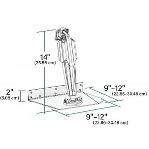 Lenco Pro Control Auto Trim Tab Set 12V