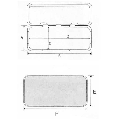 Trem Su ge�irmez Plastik Kapak