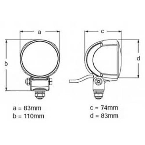 Hella Marine Module 70 G�verte ayd�nlatma lambas�