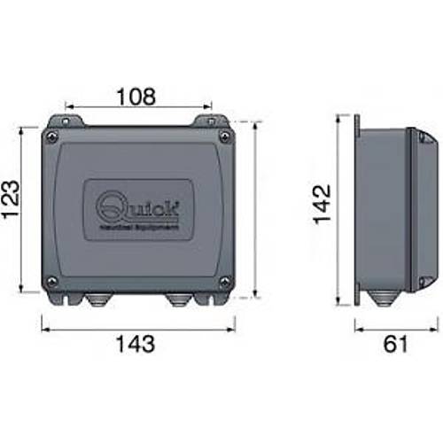 Quick Kablosuz uzaktan kumanda al�c�s�