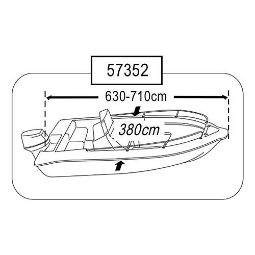 Tekne �rt�s� - S�ze 7 630-710 cm
