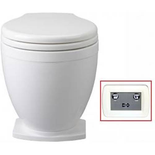 Jabsco Lite Flush elektrikli marin tuvalet