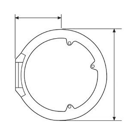 Nuova Rade plastik yuvarlak hatch