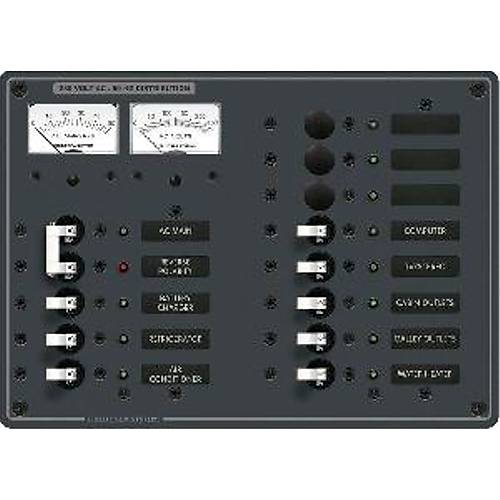 AC 13 pozisyonlu sigorta paneli (3 pozisyon bo�)