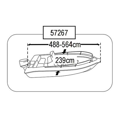 Tekne �rt�s� Size 3 488-564 cm