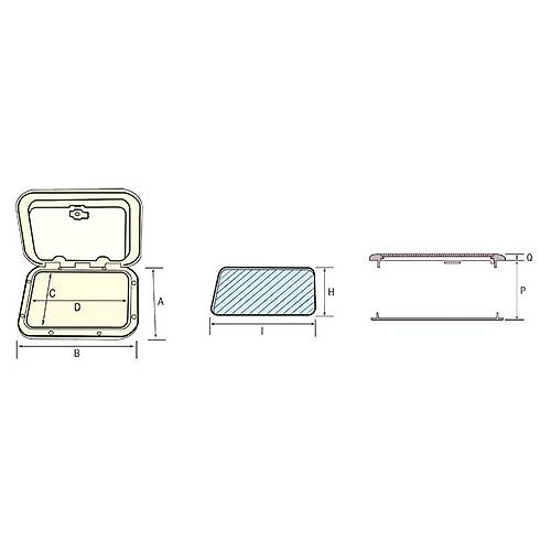 Nuova Rade plastik hatch