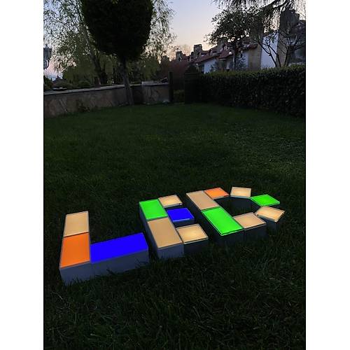 Solar Led Zemin Armat�r� 10 Adet 12x12 Cm 