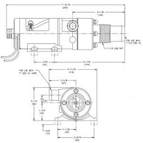 Jabsco Macerator 24 V Model 18590-2094