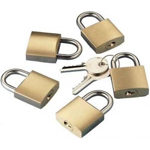 Asma kilit seti 5'li