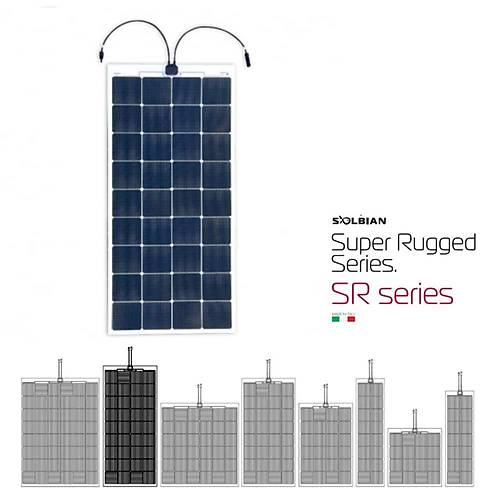 Solbian SR36L Solar Panel 180W