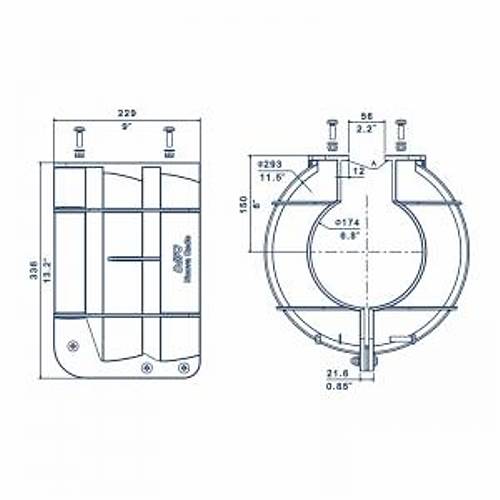 Pervane Koruyucu Uygun Motor 25-35 HP
