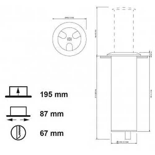 Secret light led