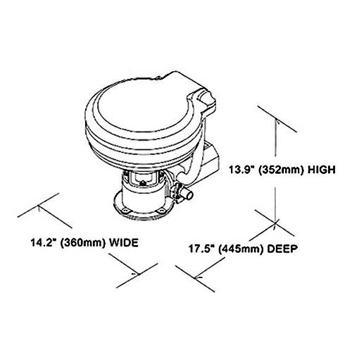 TMC Elektrikli marin tuvalet