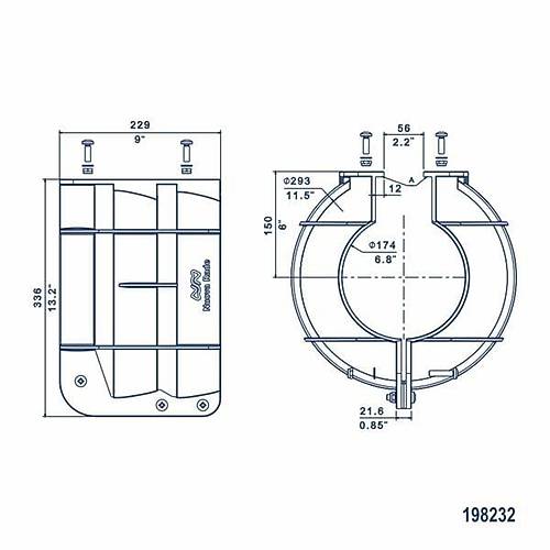 NUOVA RADE PERVANE KORUYUCU,25-35 HP,�29CM,TURUNCU